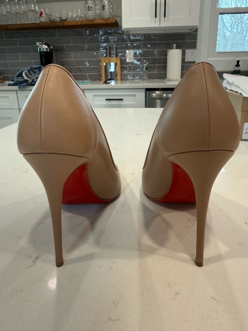 Sporty Kate Christian Louboutin Nude - Picture 6 of 11